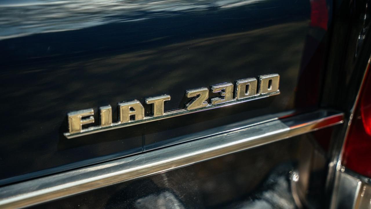 1963 Fiat 2300 Presidenziale Landaulette by Carrozzeria Francis Lombardi