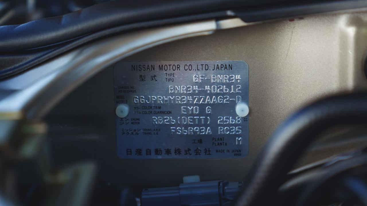 2001 Nissan Skyline GT-R M-Spec