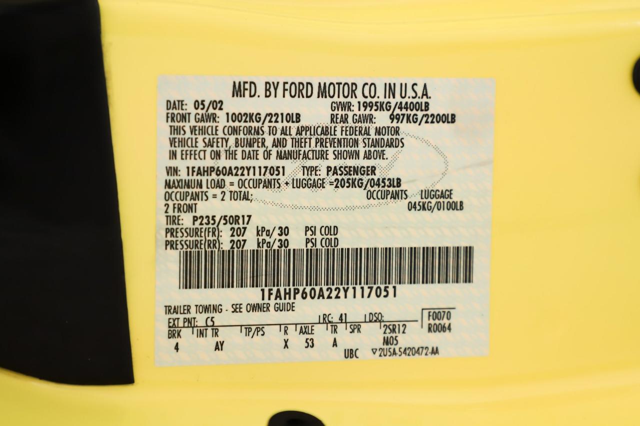 2002 Ford Thunderbird Premium