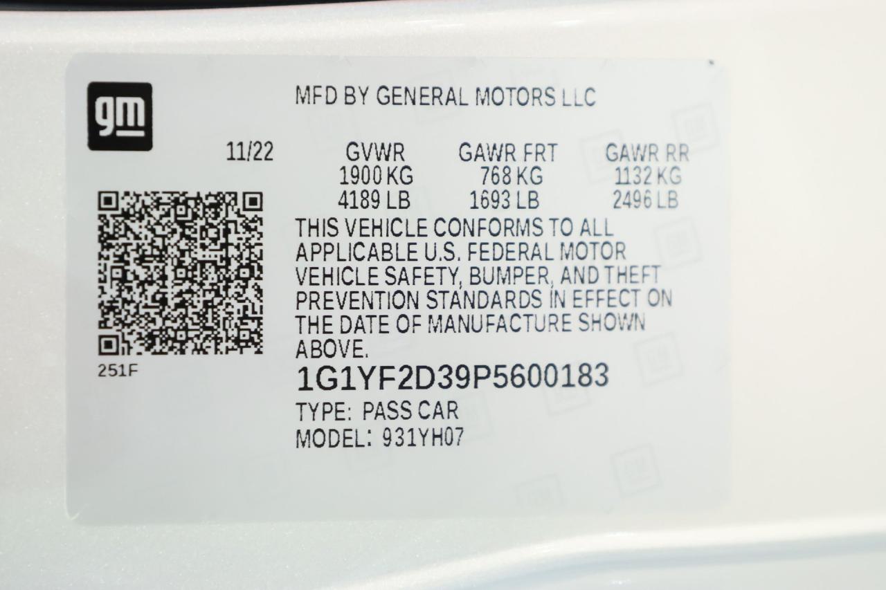 2023 Chevrolet Corvette Z06 Z07 3LZ