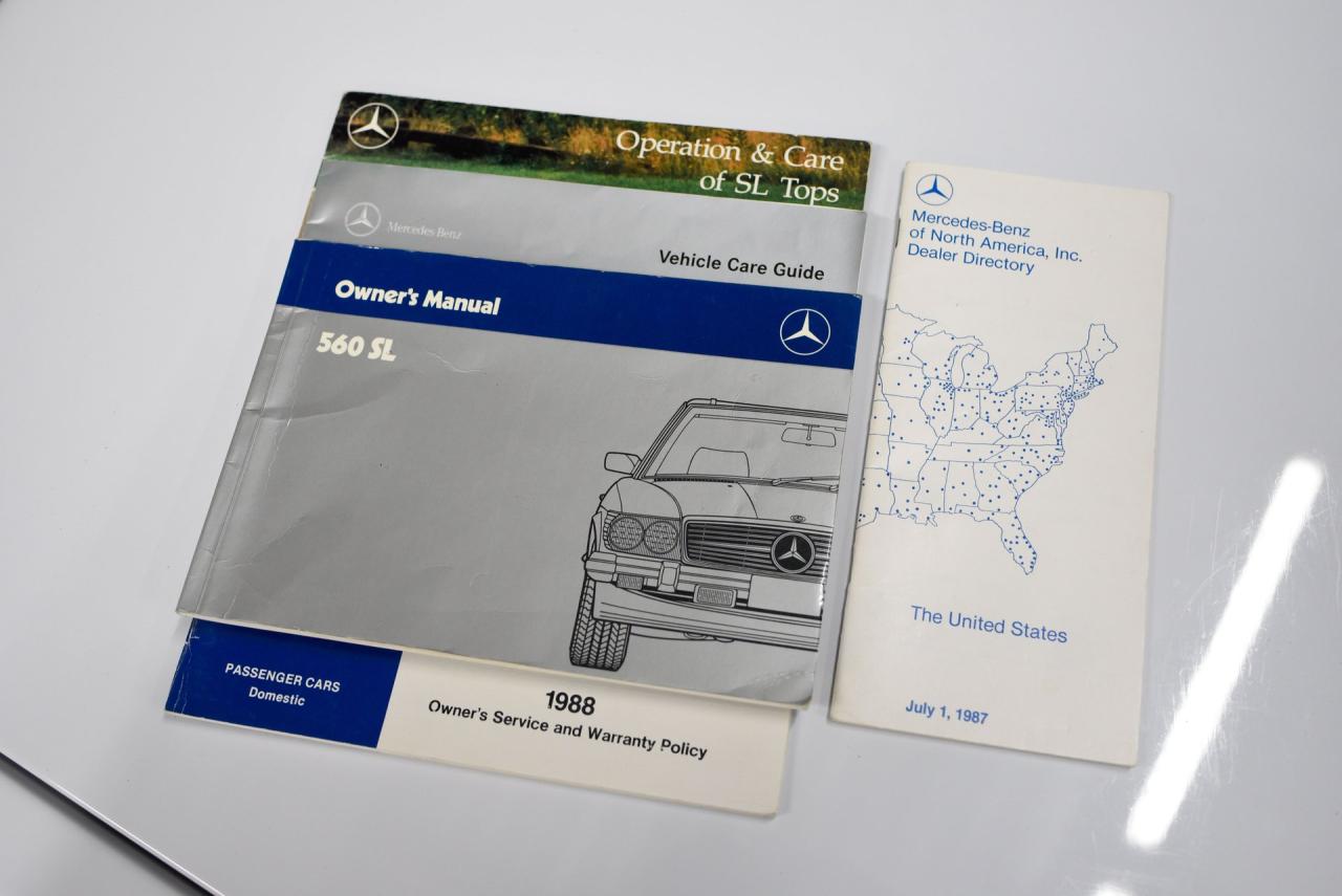 1988 Mercedes - Benz 560 SL