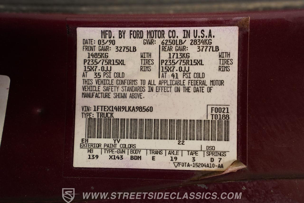 1990 Ford F-150 XLT Lariat SuperCab