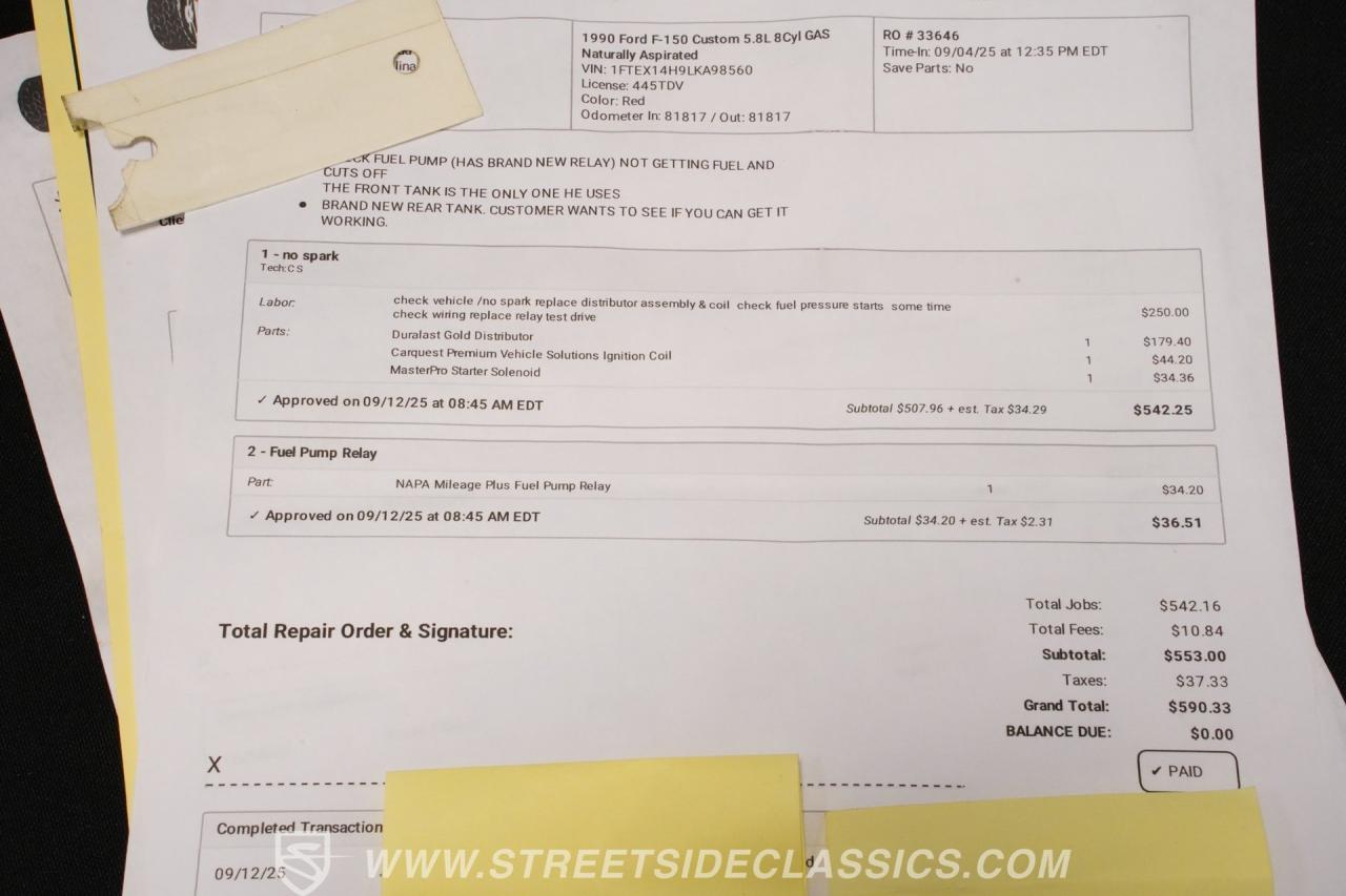 1990 Ford F-150 XLT Lariat SuperCab