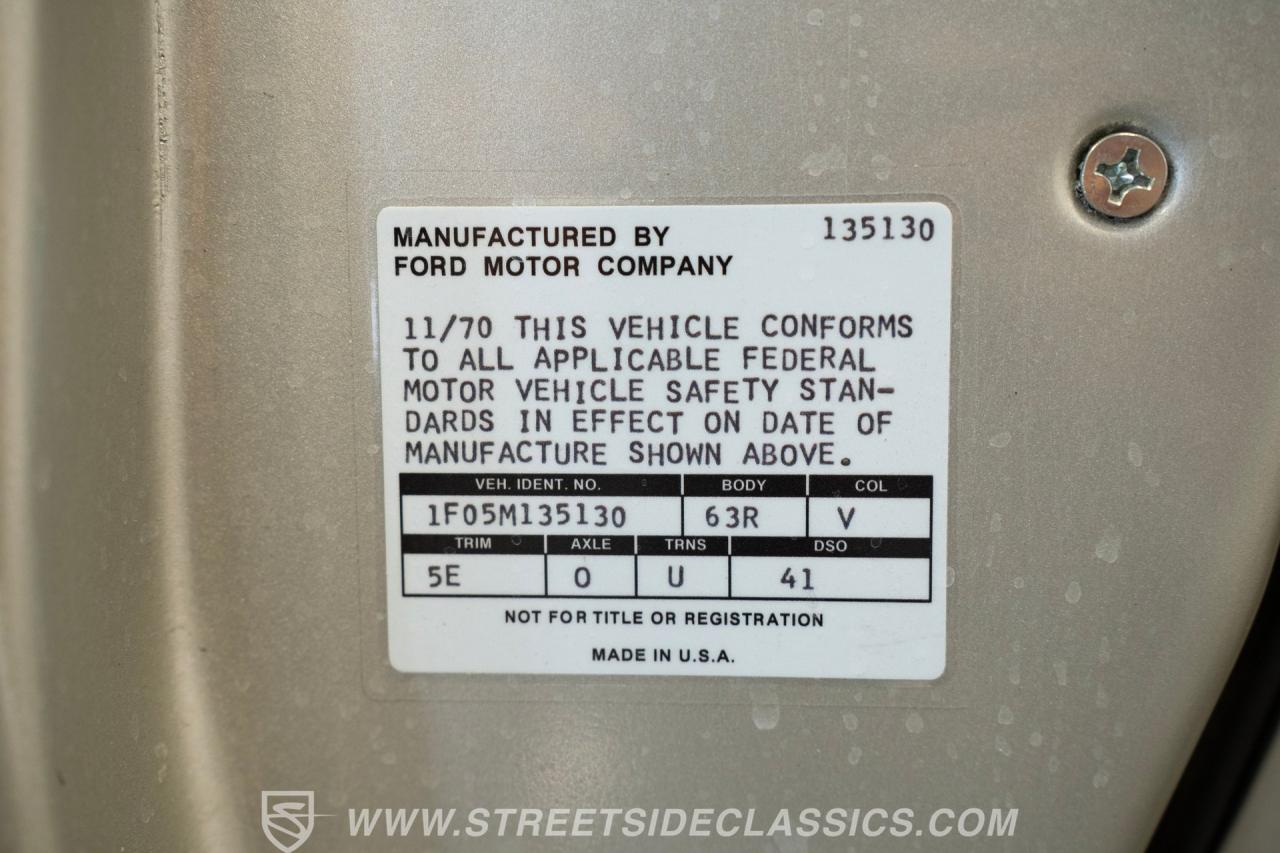 1971 Ford Mustang Mach 1