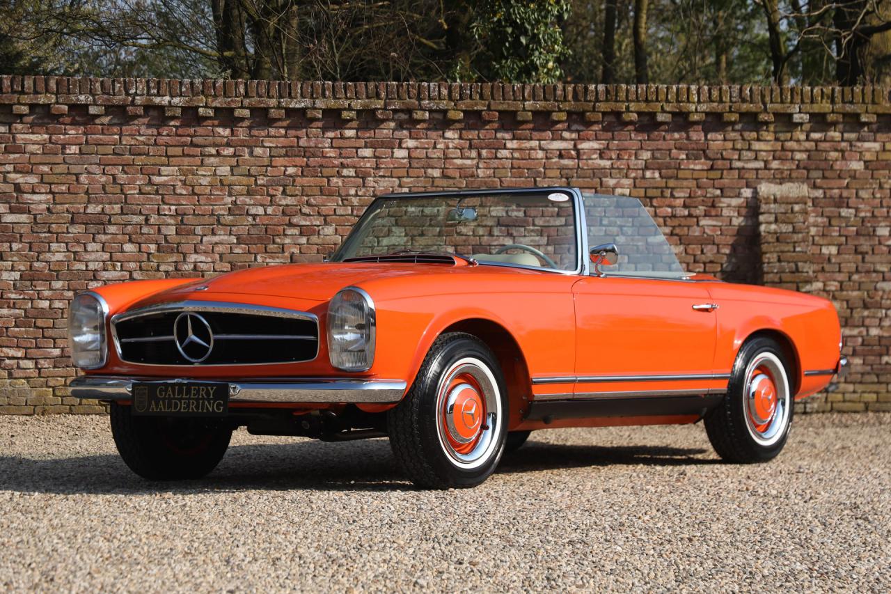 1964 Mercedes - Benz 230 SL Pagode &ldquo;Ex-factory in DB574 - Orange&rdquo;
