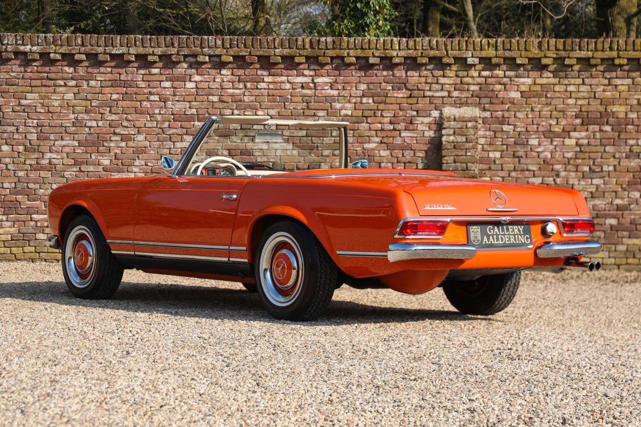1964 Mercedes - Benz 230 SL Pagode &ldquo;Ex-factory in DB574 - Orange&rdquo;