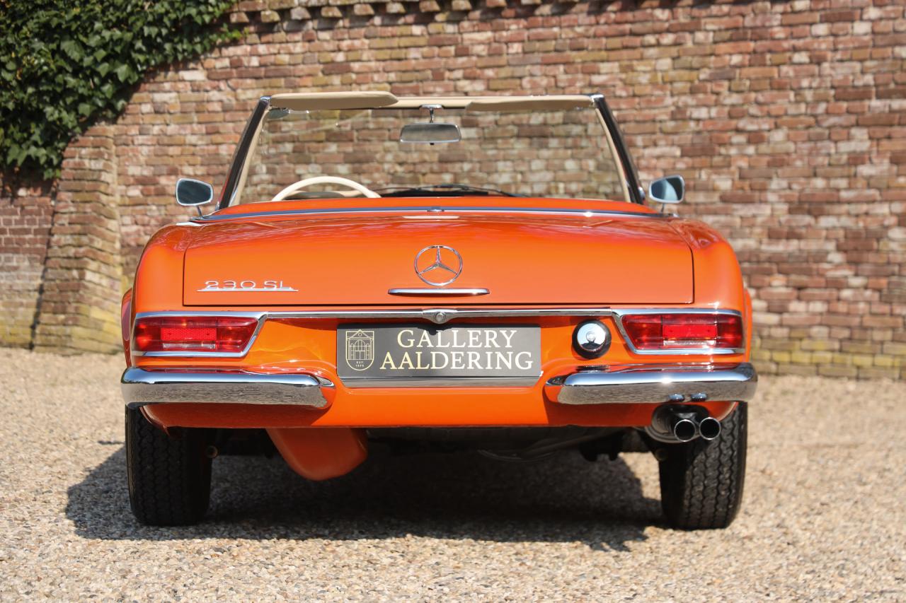 1964 Mercedes - Benz 230 SL Pagode &ldquo;Ex-factory in DB574 - Orange&rdquo;