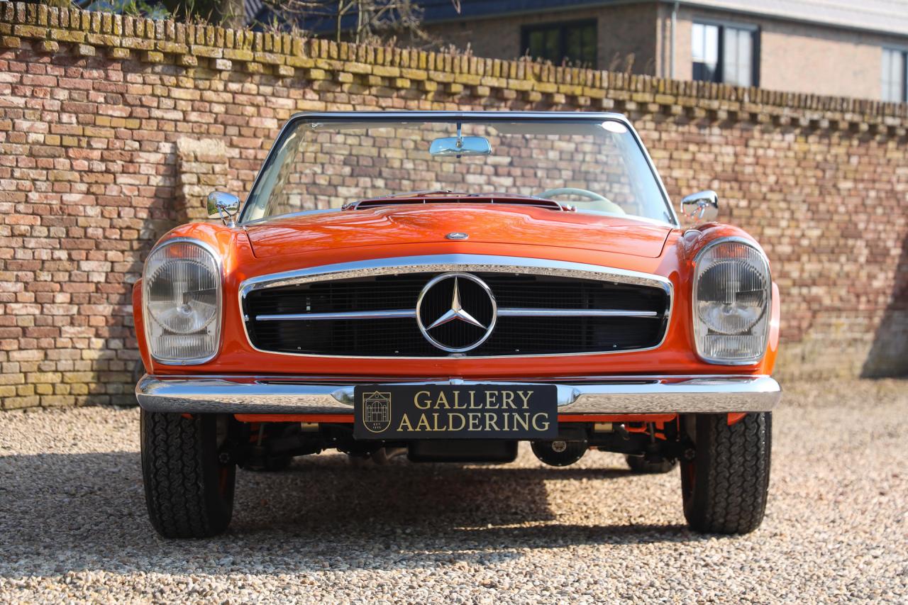 1964 Mercedes - Benz 230 SL Pagode &ldquo;Ex-factory in DB574 - Orange&rdquo;