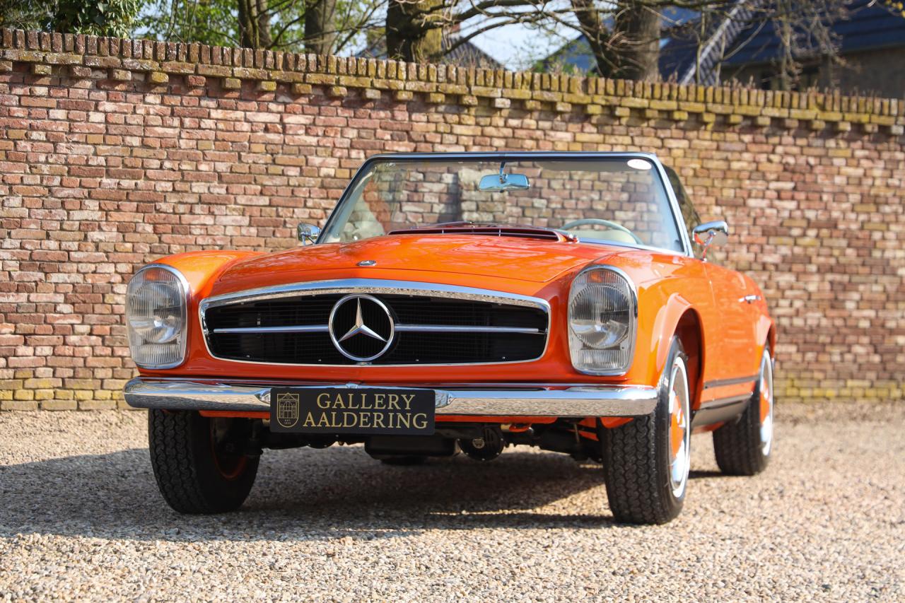 1964 Mercedes - Benz 230 SL Pagode &ldquo;Ex-factory in DB574 - Orange&rdquo;
