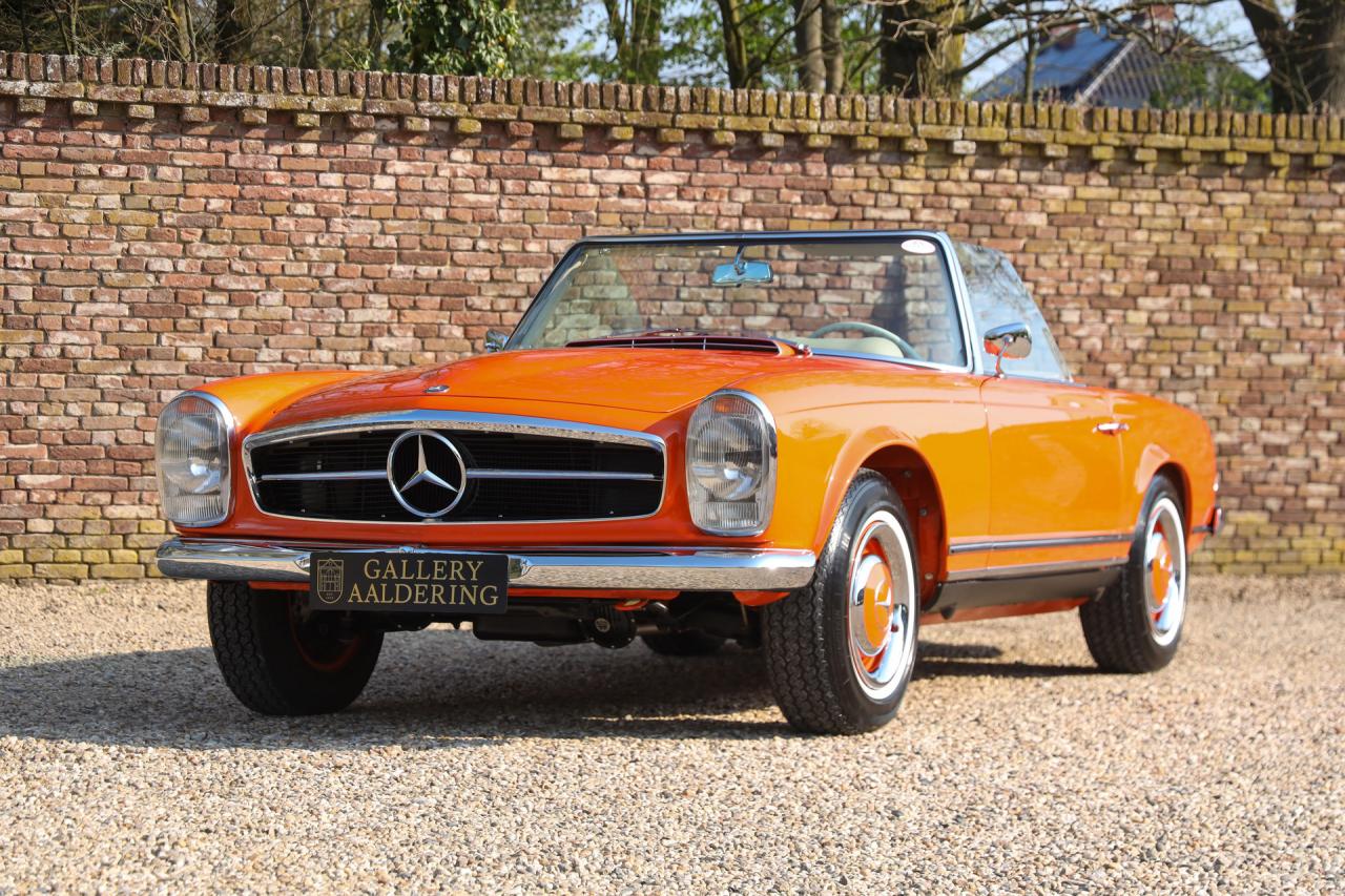 1964 Mercedes - Benz 230 SL Pagode &ldquo;Ex-factory in DB574 - Orange&rdquo;