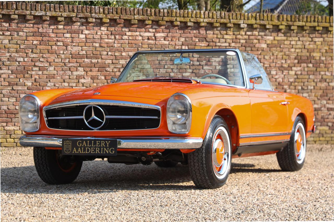 1964 Mercedes - Benz 230 SL Pagode &ldquo;Ex-factory in DB574 - Orange&rdquo;