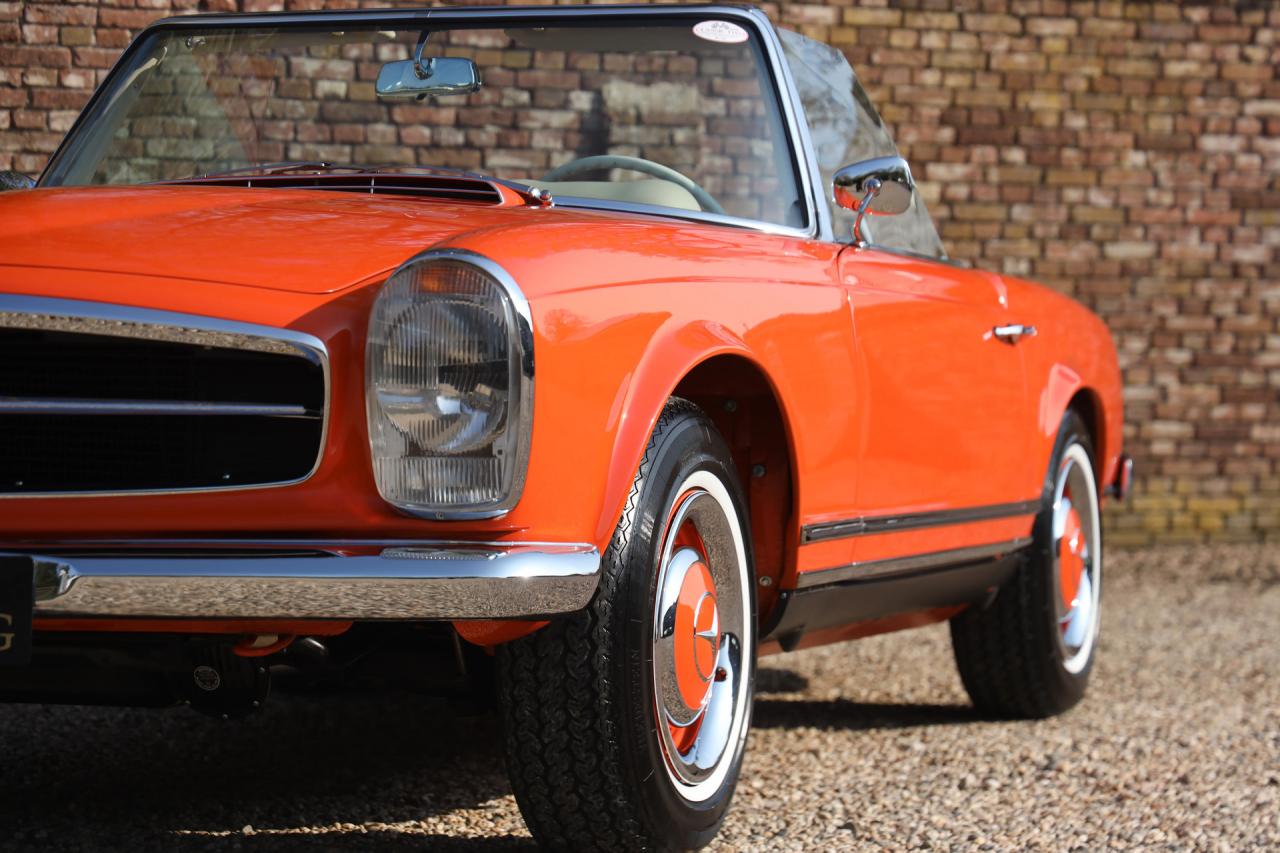 1964 Mercedes - Benz 230 SL Pagode &ldquo;Ex-factory in DB574 - Orange&rdquo;