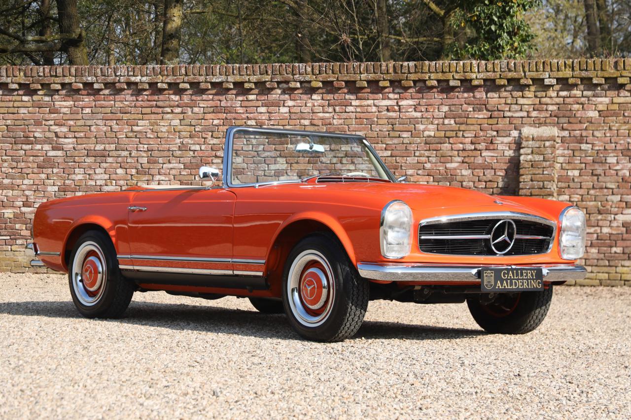 1964 Mercedes - Benz 230 SL Pagode &ldquo;Ex-factory in DB574 - Orange&rdquo;
