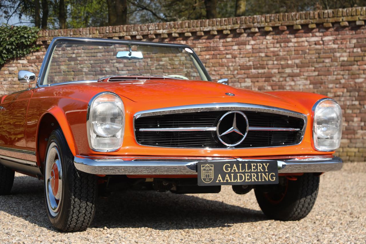 1964 Mercedes - Benz 230 SL Pagode &ldquo;Ex-factory in DB574 - Orange&rdquo;