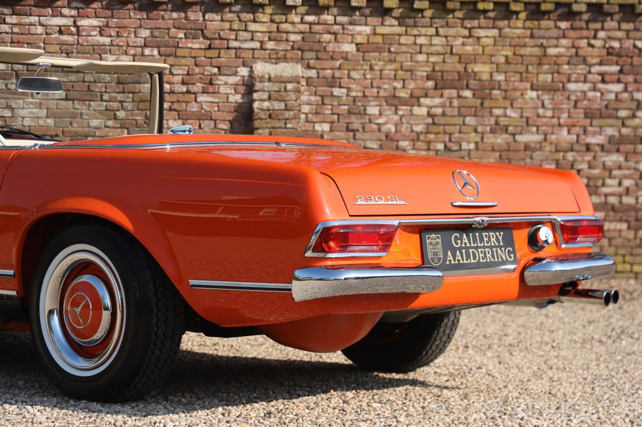 1964 Mercedes - Benz 230 SL Pagode &ldquo;Ex-factory in DB574 - Orange&rdquo;