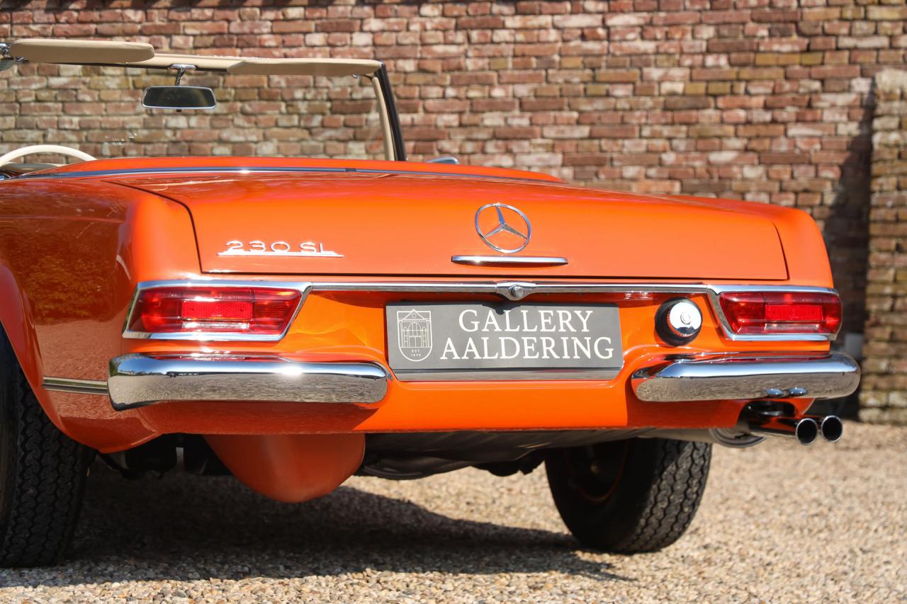 1964 Mercedes - Benz 230 SL Pagode &ldquo;Ex-factory in DB574 - Orange&rdquo;