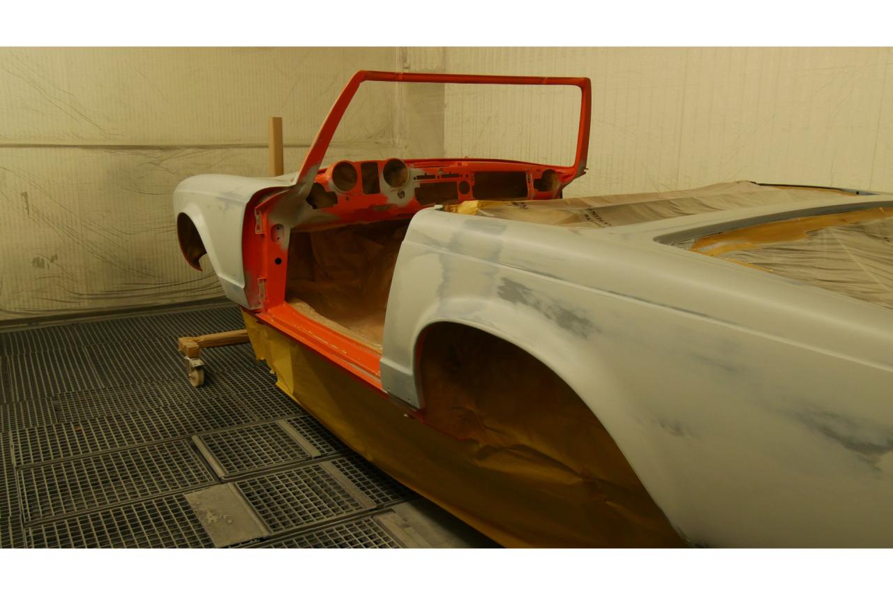 1964 Mercedes - Benz 230 SL Pagode &ldquo;Ex-factory in DB574 - Orange&rdquo;