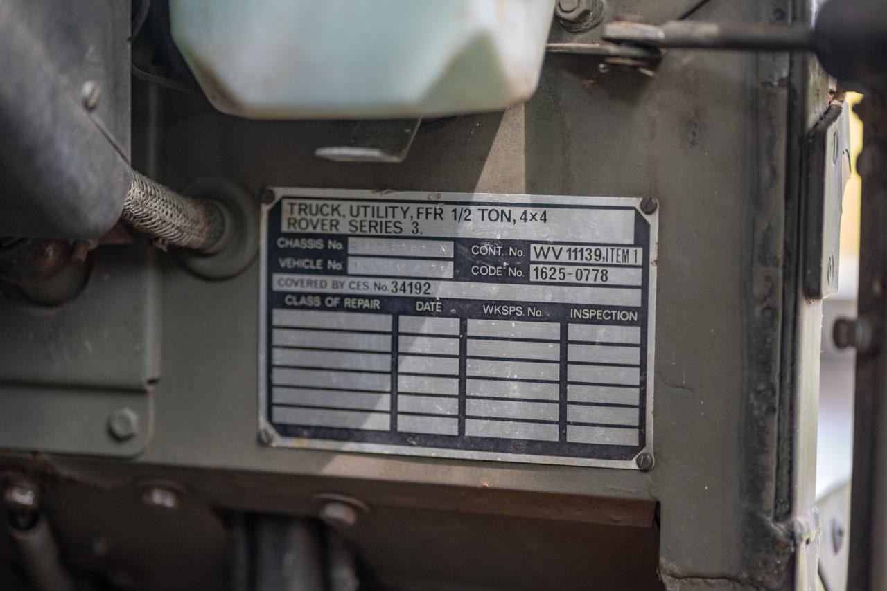 1974 Land Rover Series III &lsquo;Lightweight&rsquo;