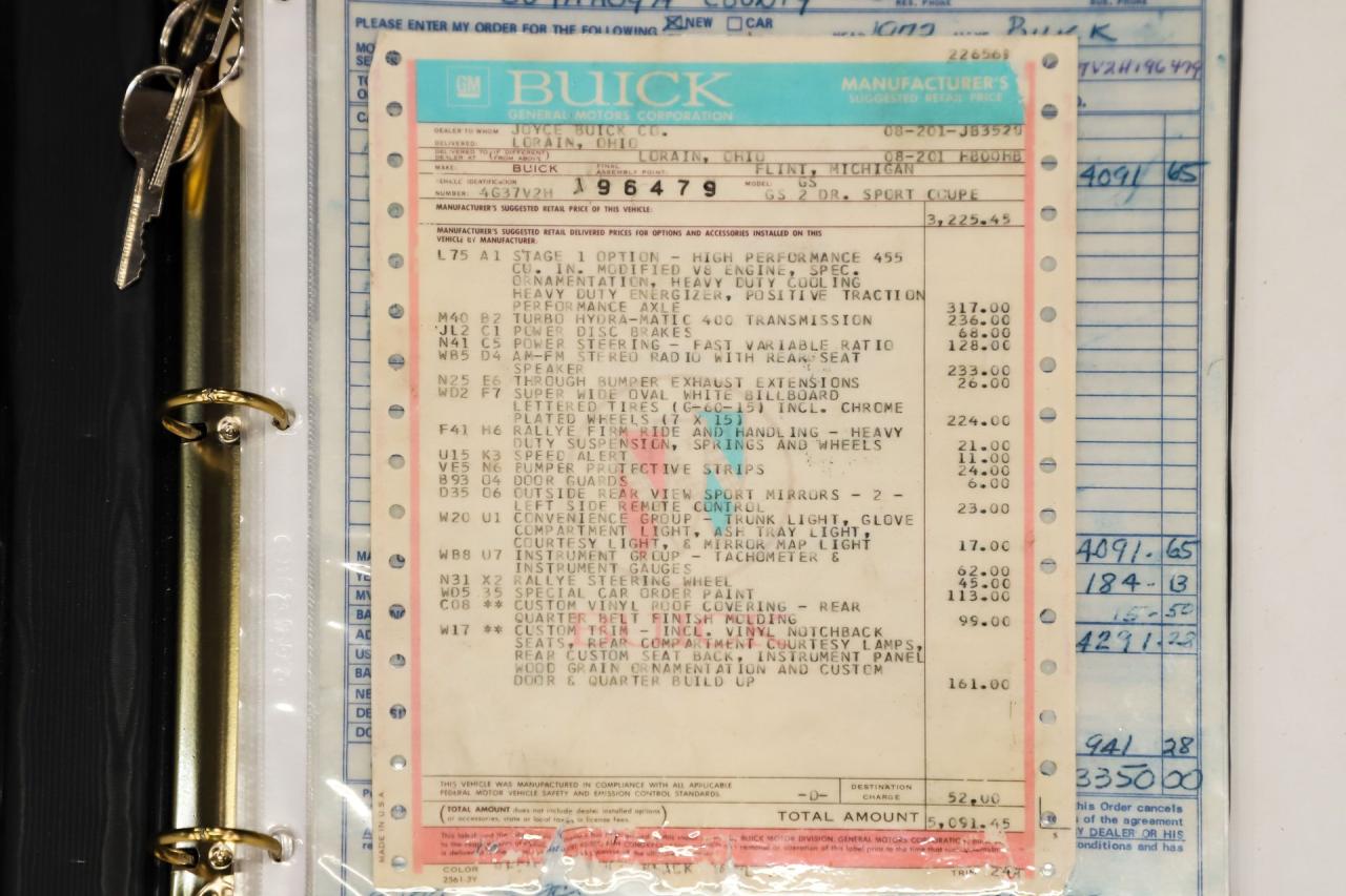 1972 Buick GS Stage 1