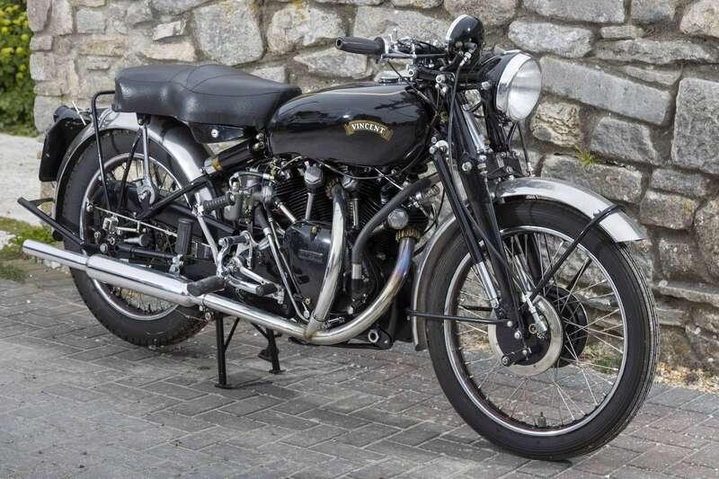 1951 VINCENT SERIES C BLACK SHADOW