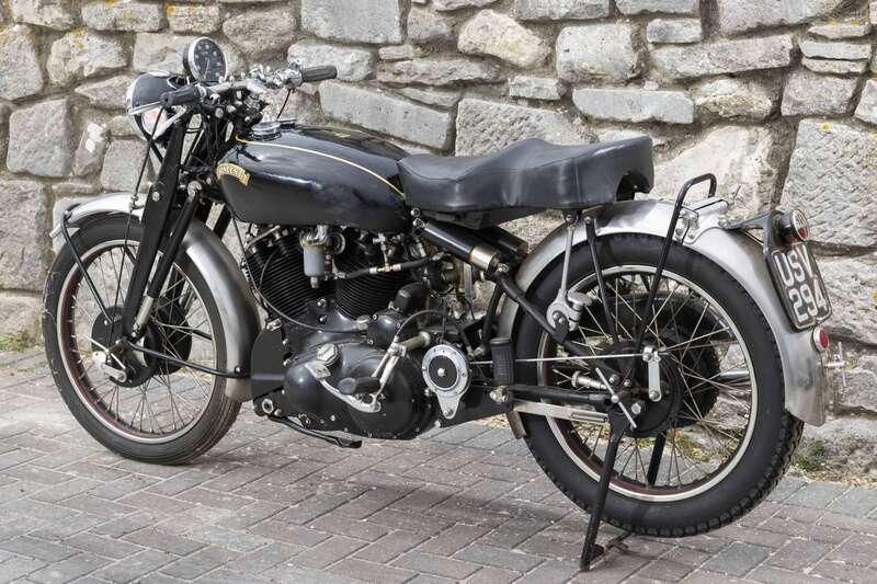 1952 VINCENT SERIES C BLACK SHADOW