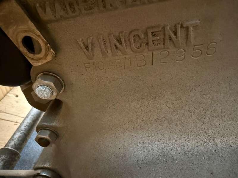 1949 VINCENT SERIES C BLACK SHADOW