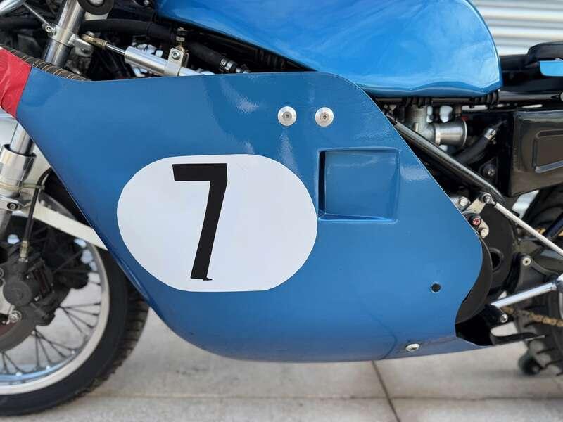 1973 Triumph T150 ROB NORTH FRAMED RACE BIKE
