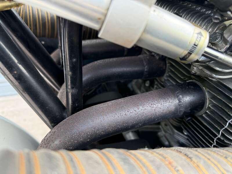 1973 Triumph T150 ROB NORTH FRAMED RACE BIKE