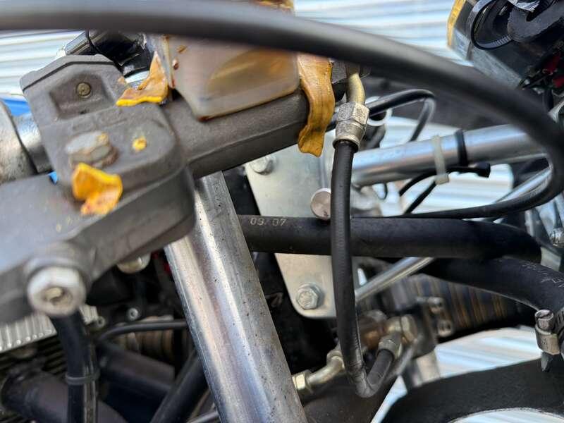 1973 Triumph T150 ROB NORTH FRAMED RACE BIKE