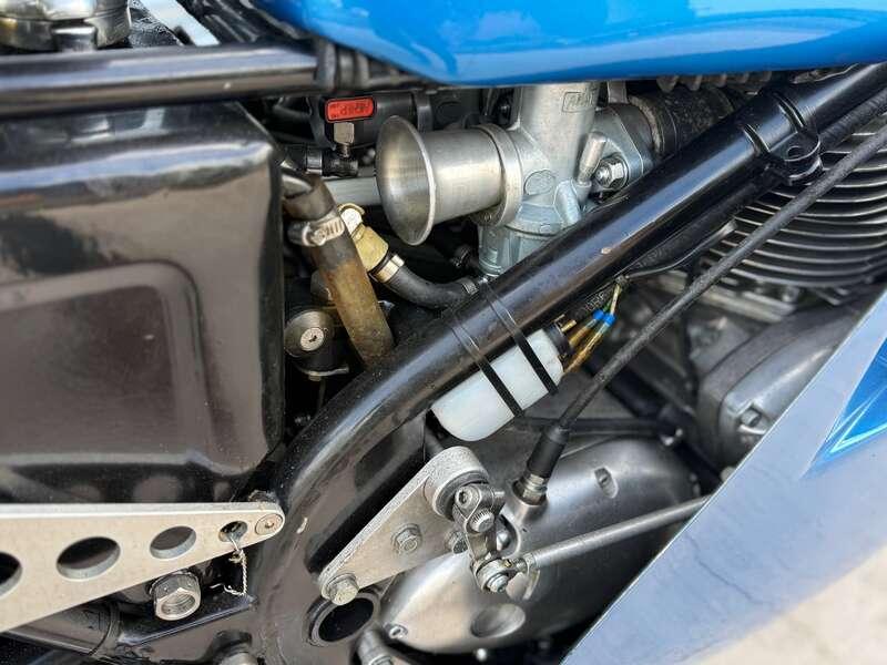 1973 Triumph T150 ROB NORTH FRAMED RACE BIKE