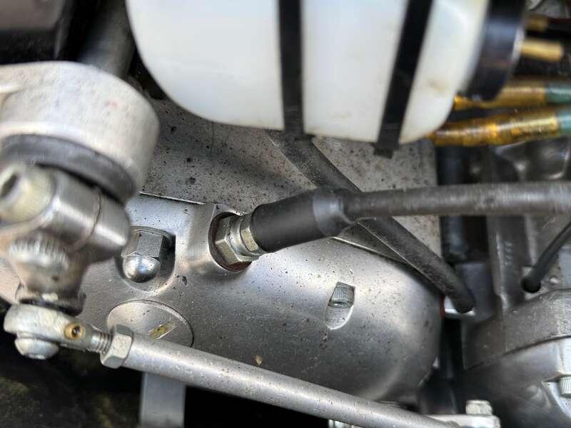 1973 Triumph T150 ROB NORTH FRAMED RACE BIKE