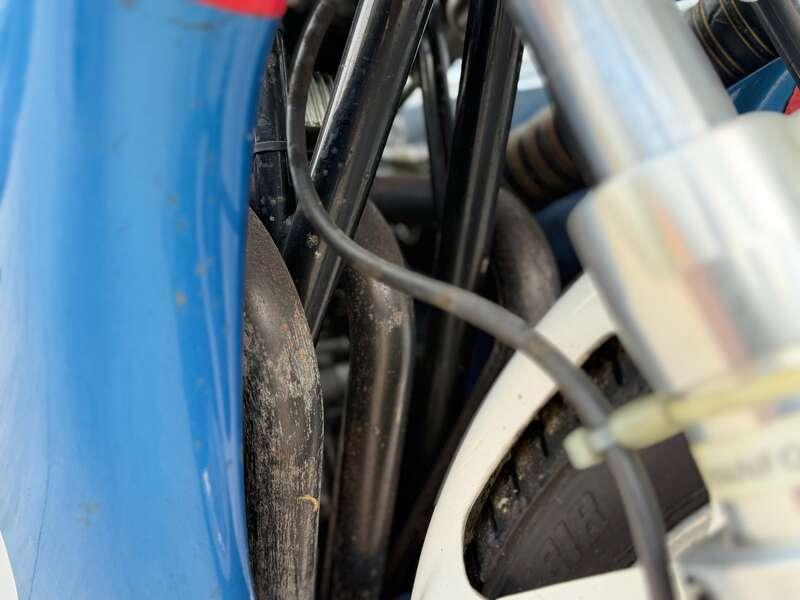 1973 Triumph T150 ROB NORTH FRAMED RACE BIKE