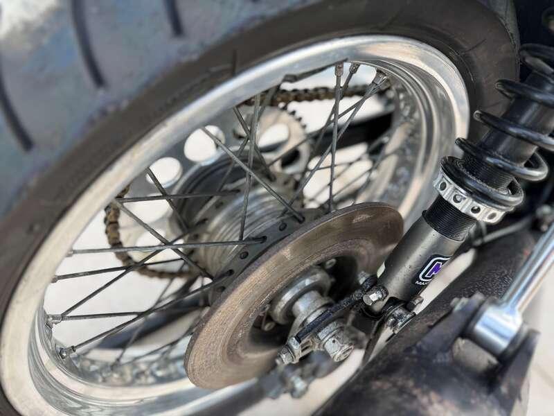 1973 Triumph T150 ROB NORTH FRAMED RACE BIKE