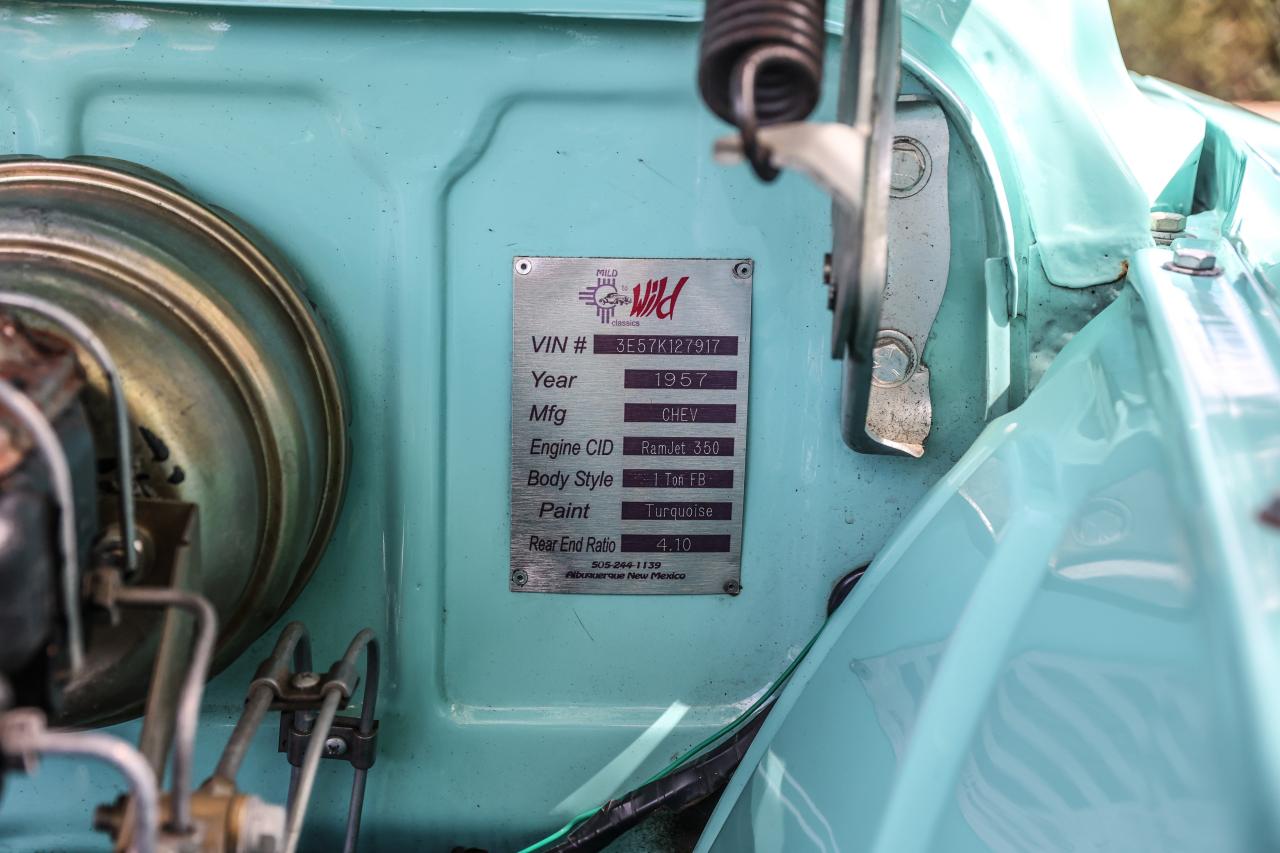 1957 Chevrolet 3100 Custom flat bed