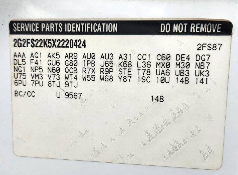 1999 Pontiac Firebird