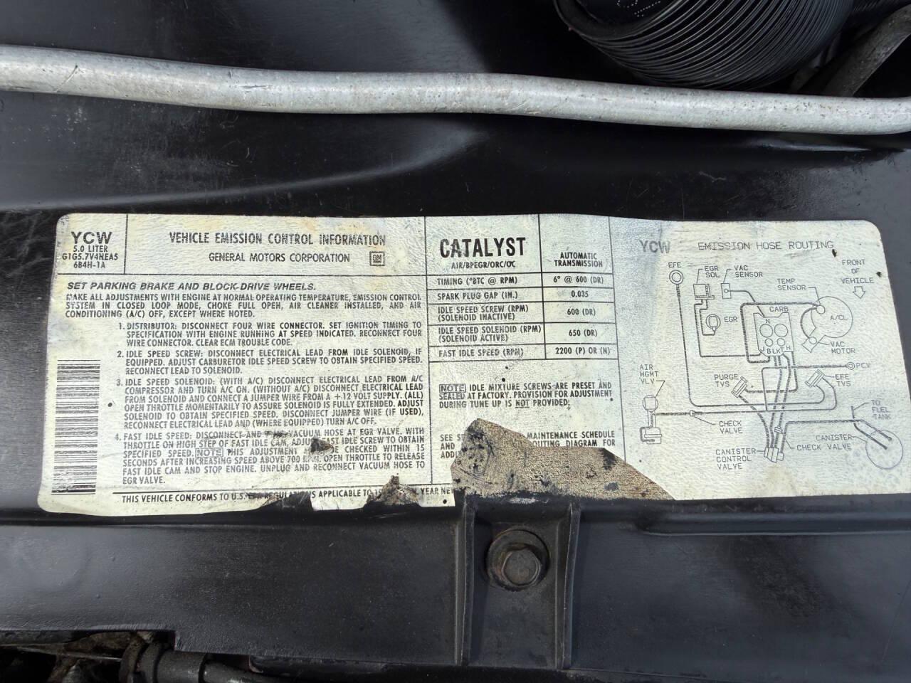 1985 Chevrolet Monte Carlo