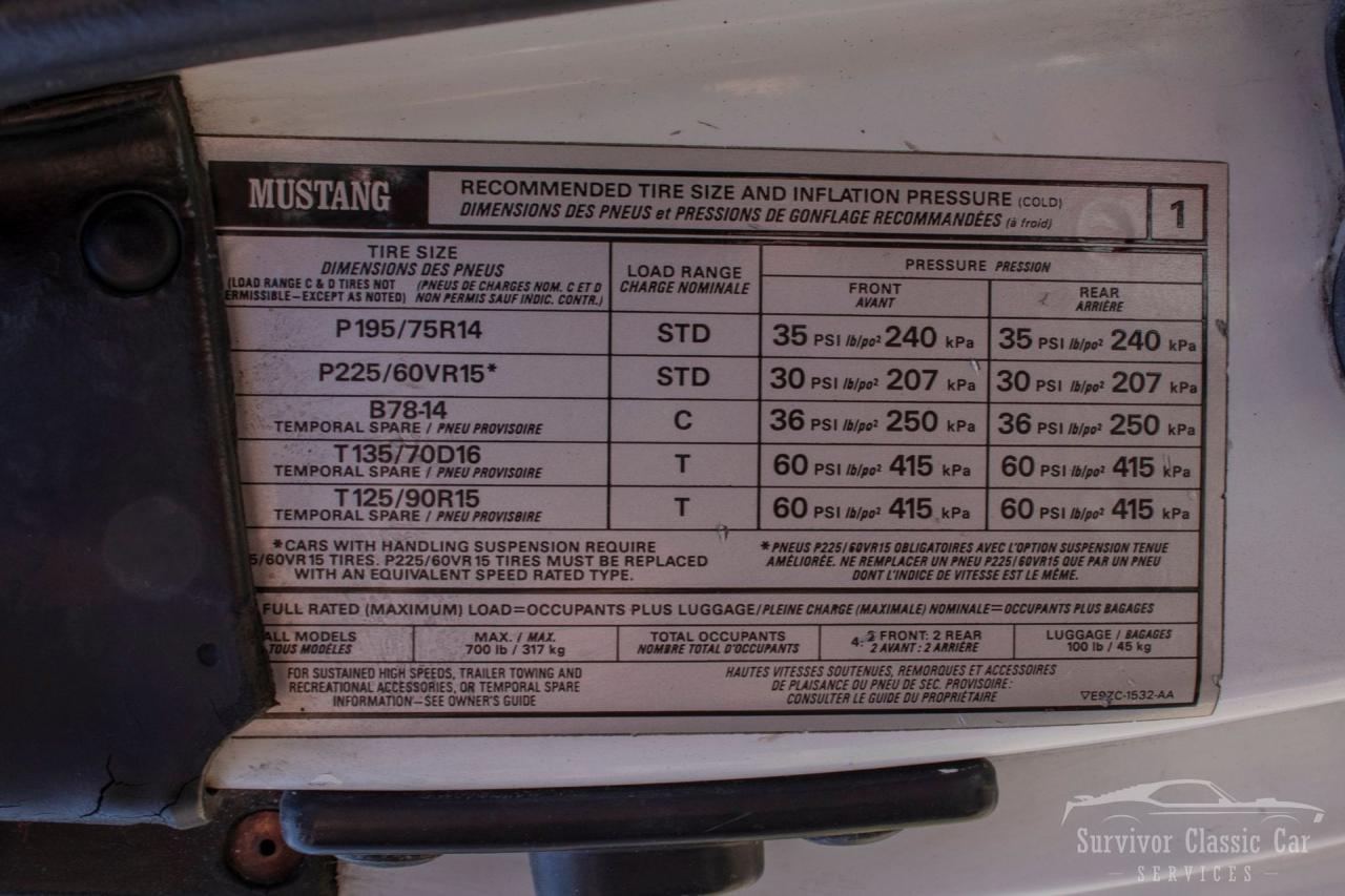 1989 Ford Mustang LX Convertible 5.0