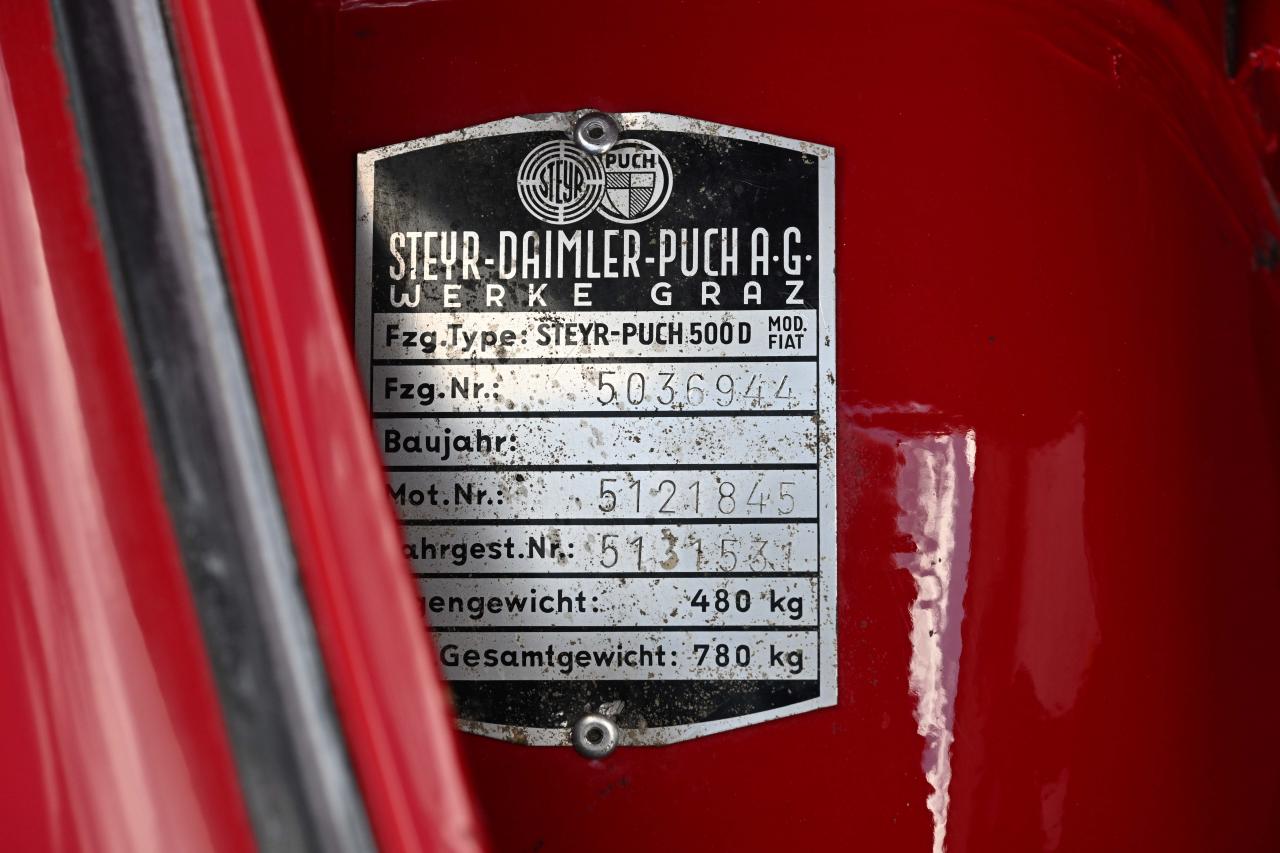 1962 Steyr-Puch 500 D