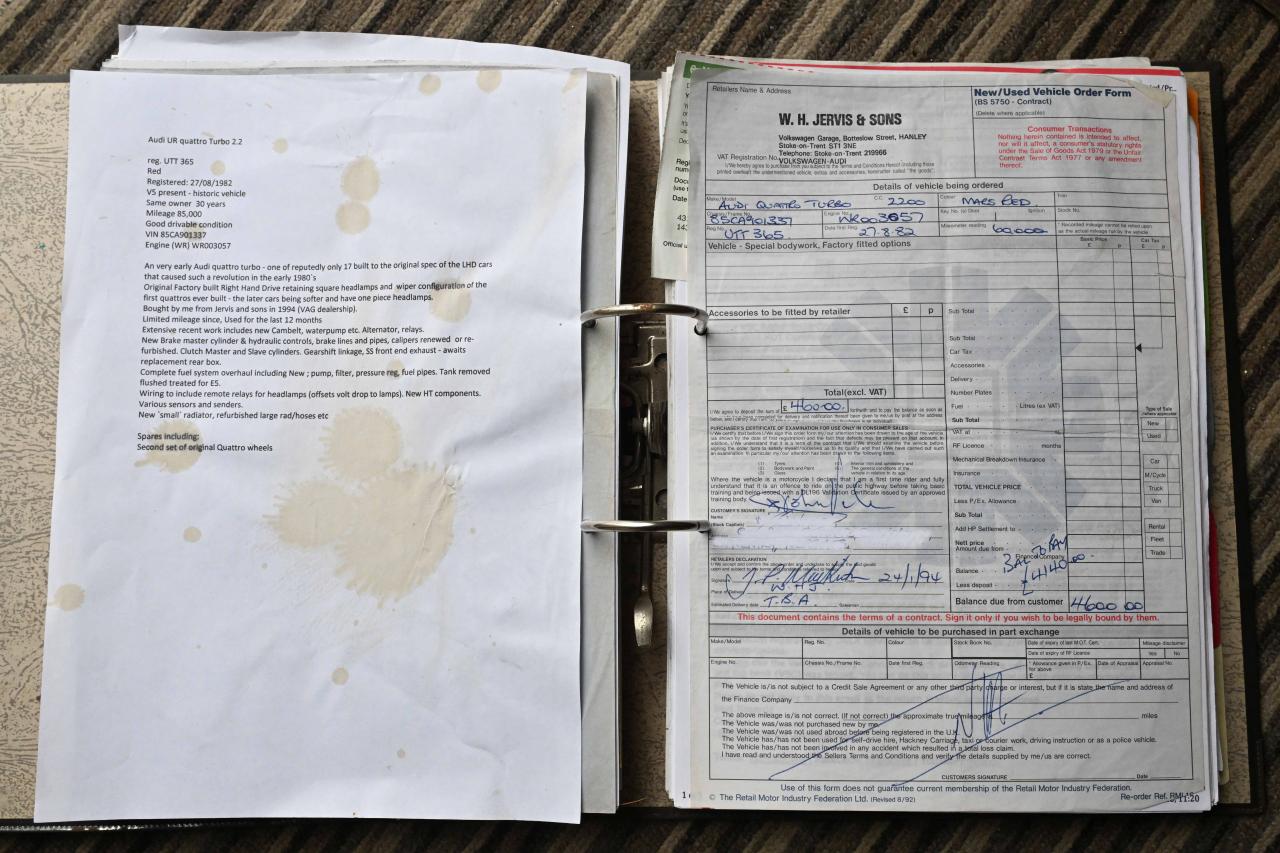 1982 Audi UR Quattro