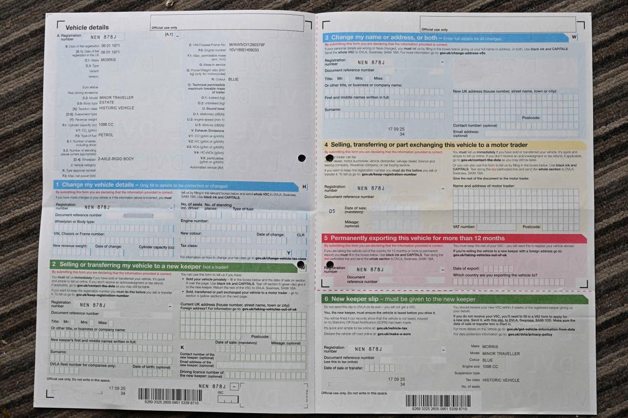 1971 Morris Minor Traveller
