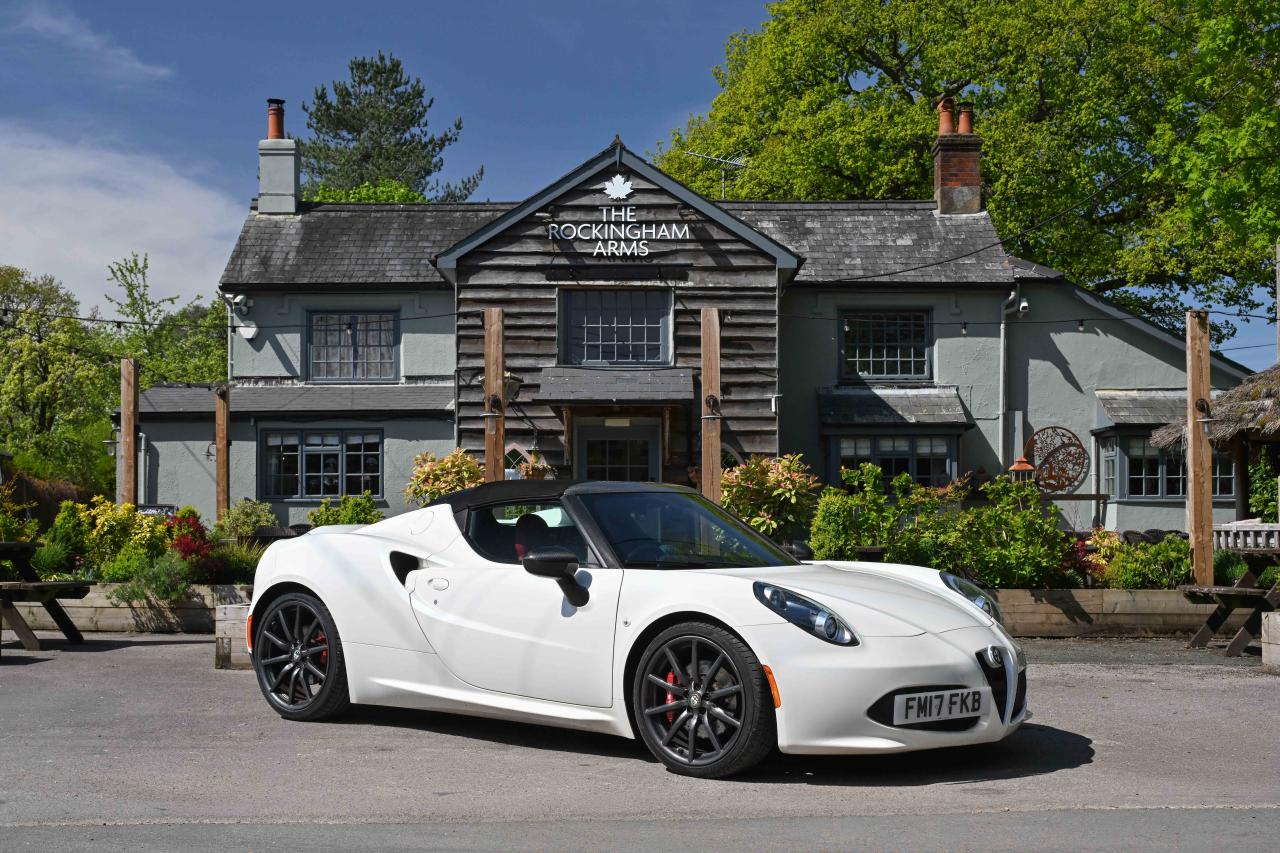 2017 Alfa Romeo 4C Spider 50th Anniversary Edition