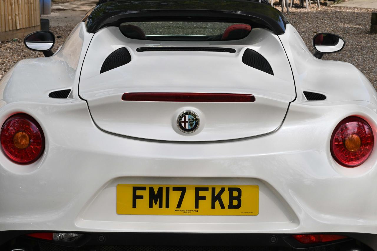 2017 Alfa Romeo 4C Spider 50th Anniversary Edition