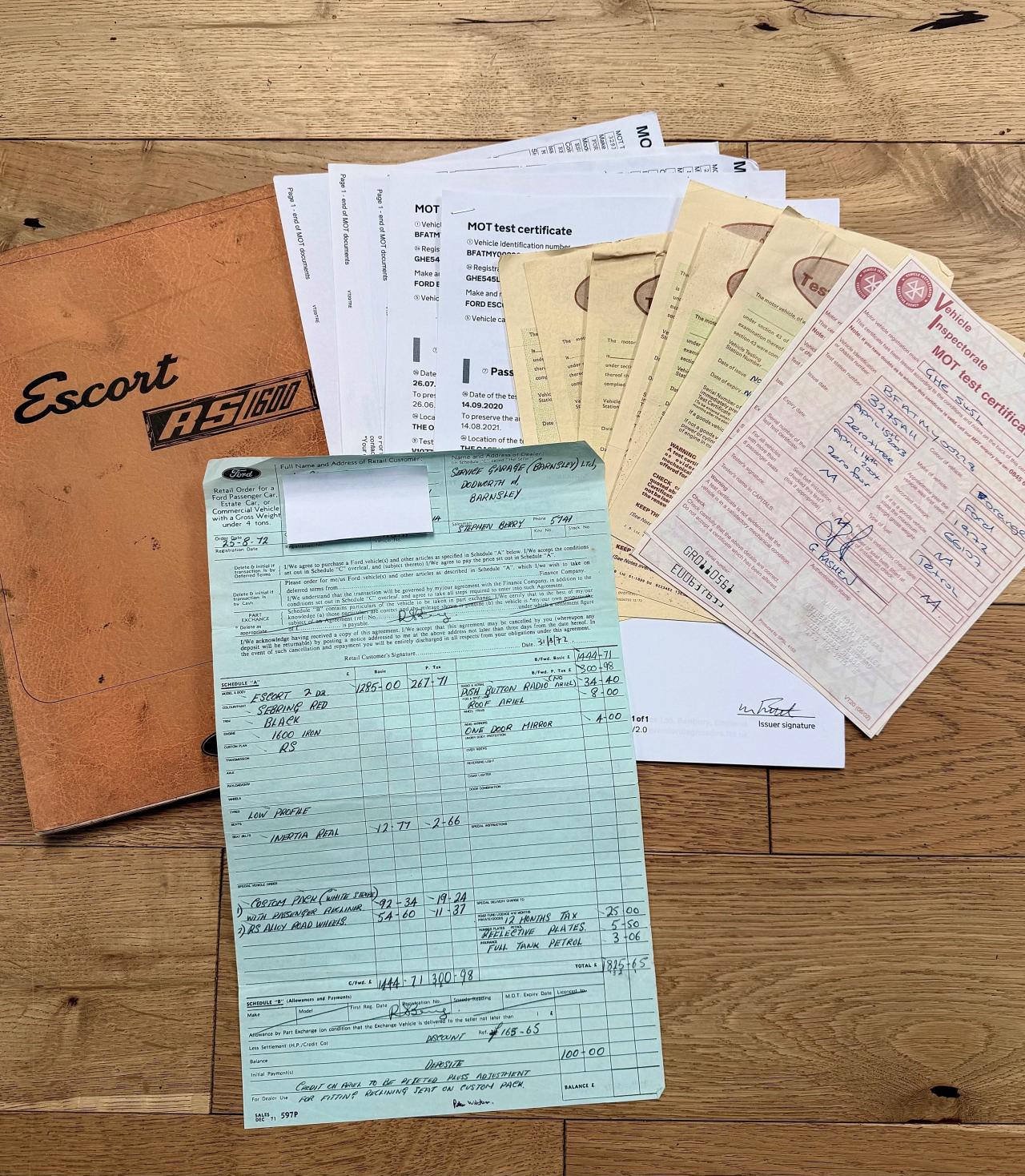 1972 Ford Escort RS1600