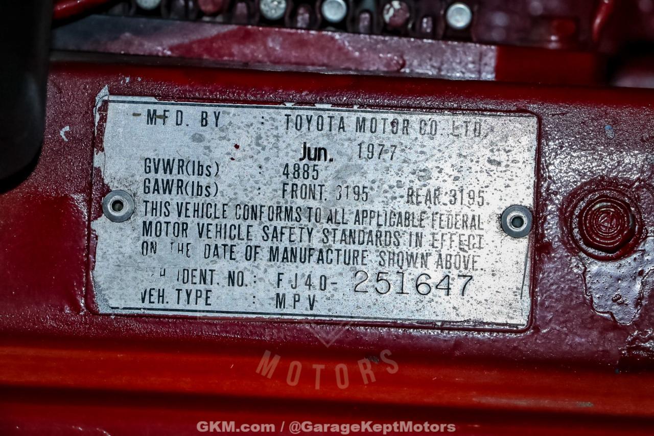 1977 Toyota FJ40