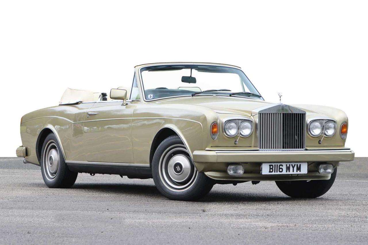 1985 Rolls - Royce CORNICHE CONVERTIBLE