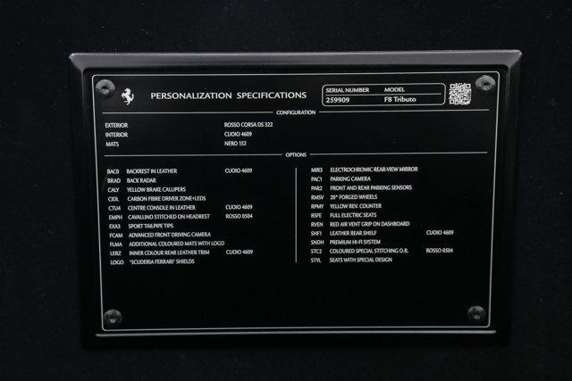 2021 Ferrari F8 Tributo