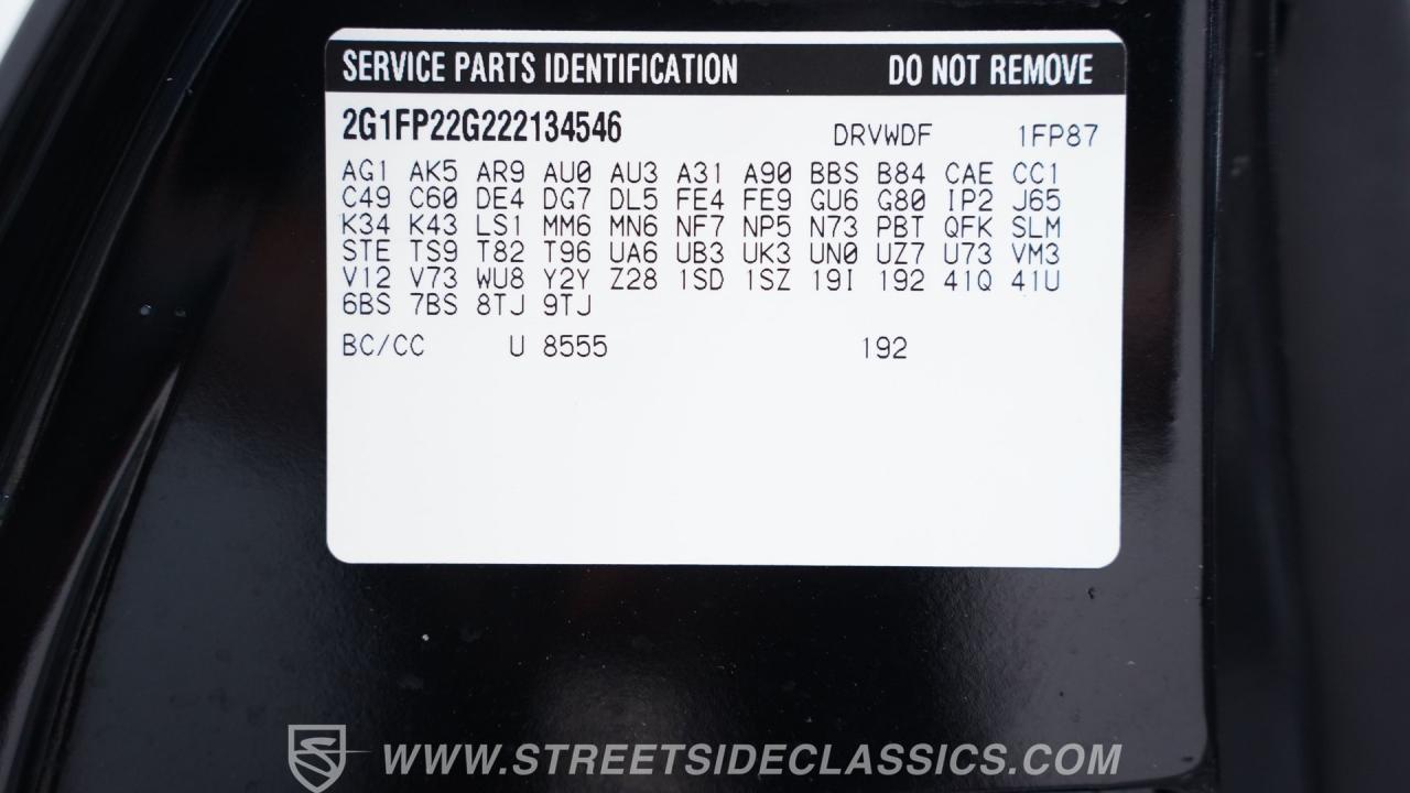 2002 Chevrolet Camaro SS