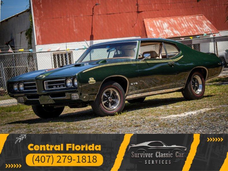 1969 Pontiac GTO Judge Ram Air III 2-Door Hardtop