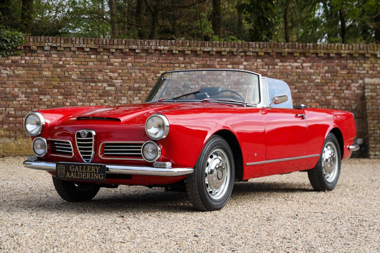 1962 Alfa Romeo 2600 Spider &ldquo;Long term ownership&rdquo;