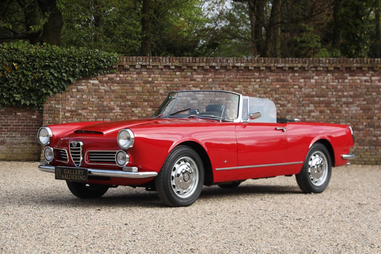 1962 Alfa Romeo 2600 Spider &ldquo;Long term ownership&rdquo;